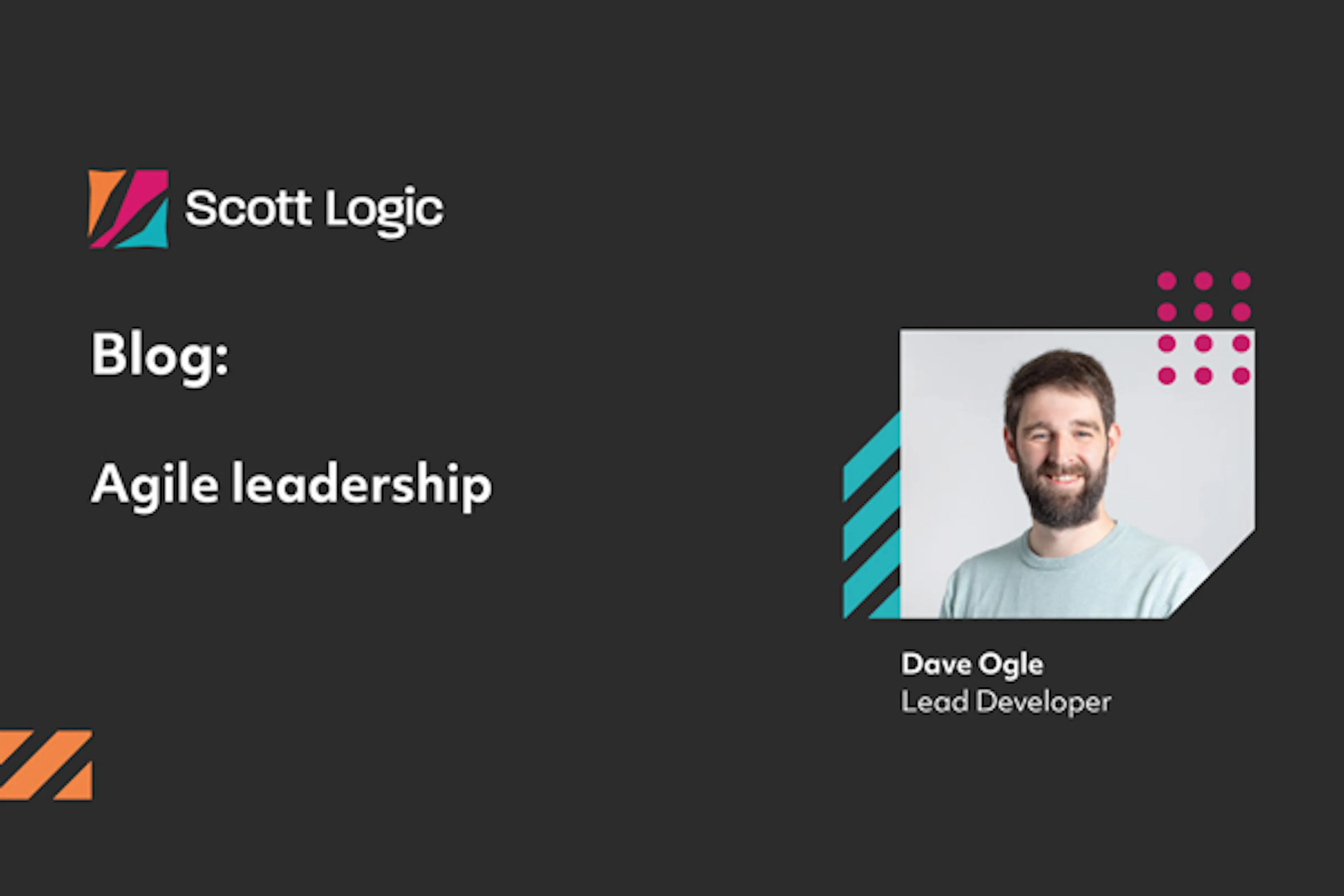 Blog - Agile leadership - Dave Ogle - Lead Developer