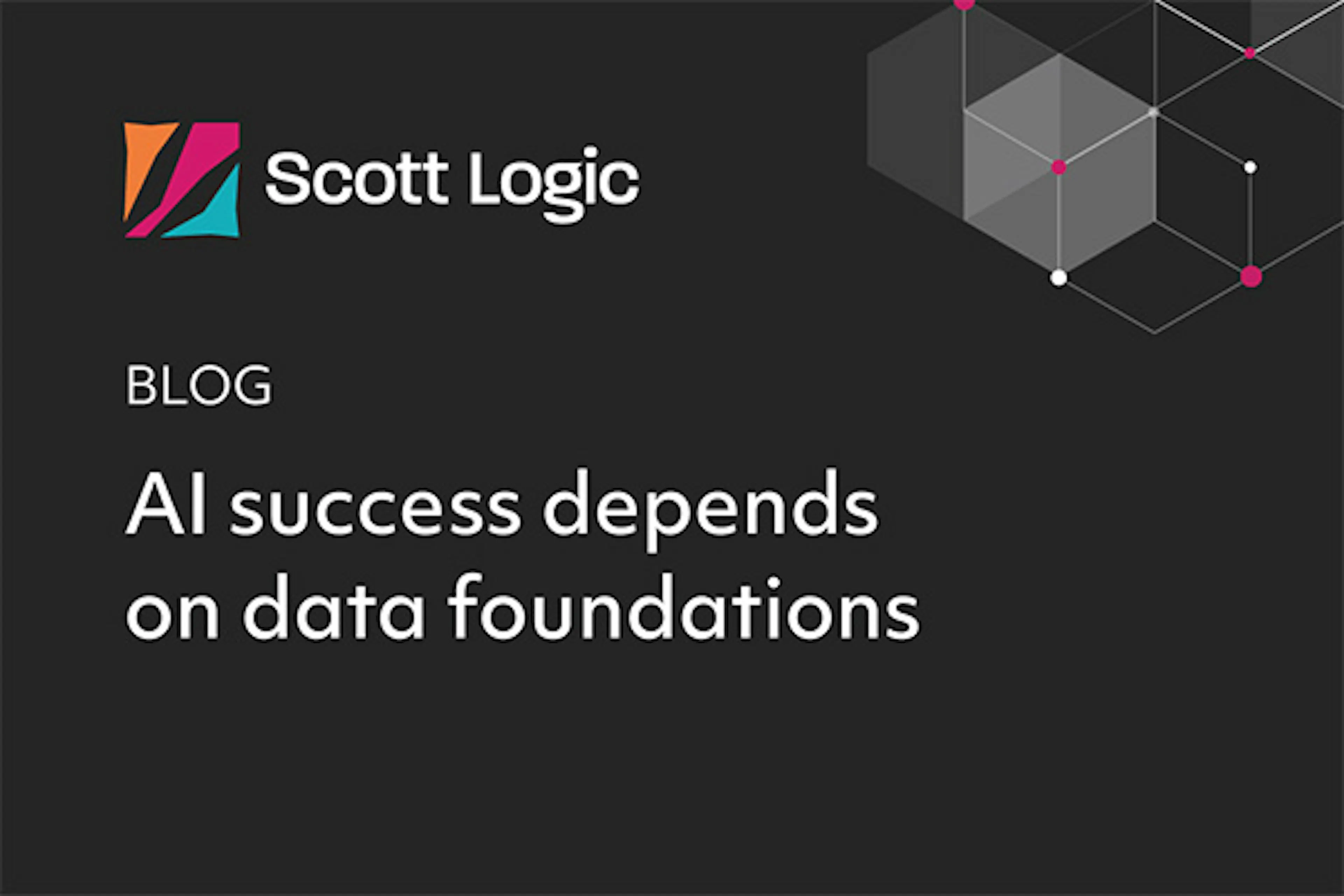 Blog: AI success depends on data foundations