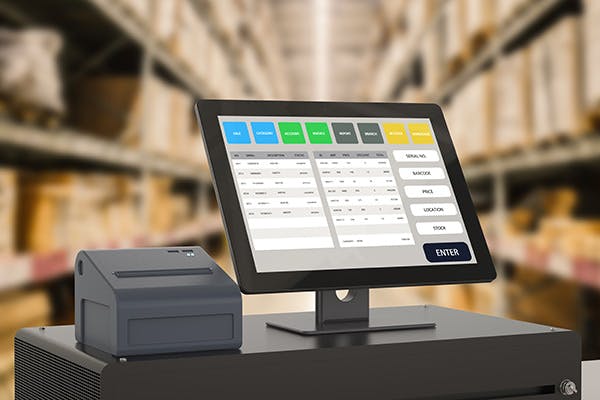 Photo of a Point of Sale system