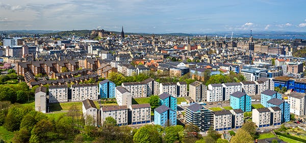 Edinburgh cityscape