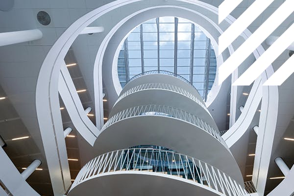 Interior of Saxo Bank HQ