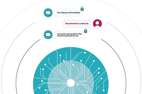 Chatbot concept illustration