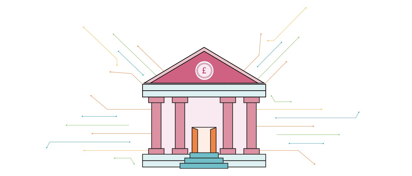 Bank concept illustration