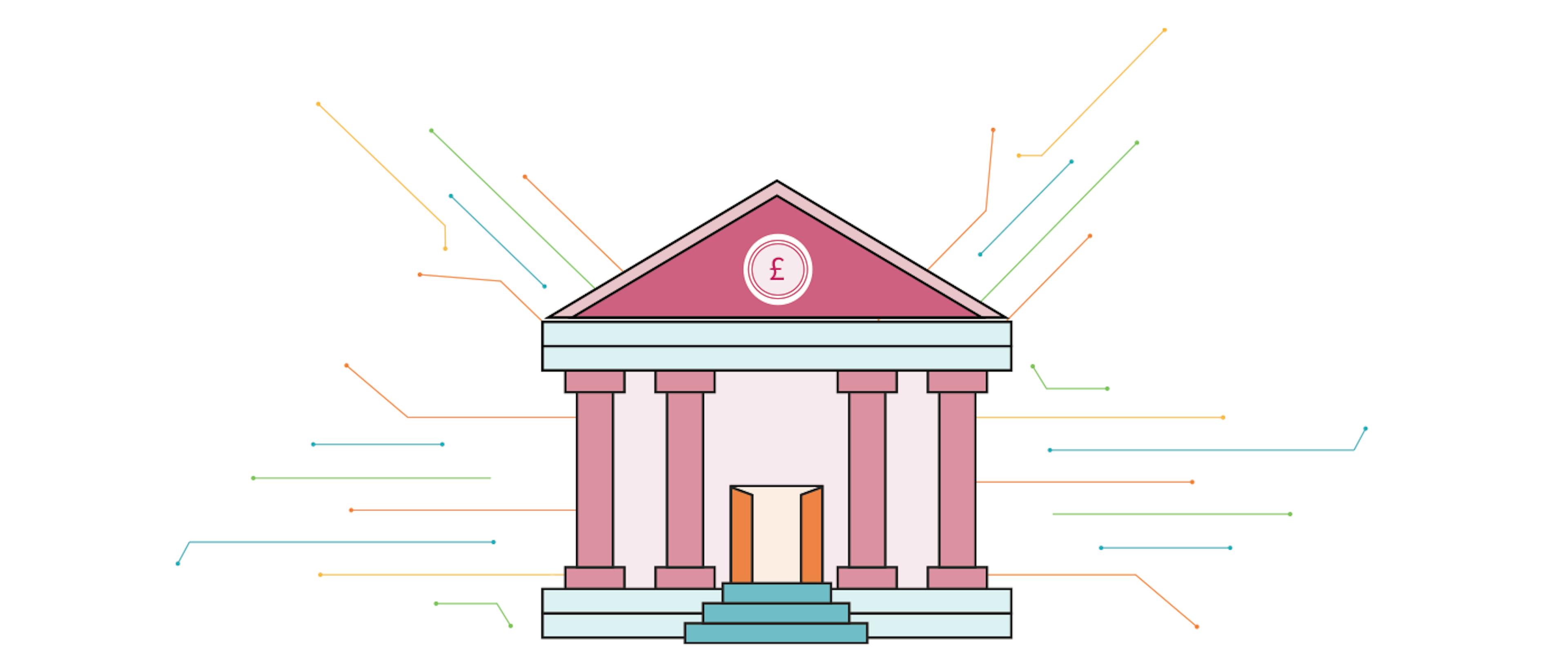 Bank concept illustration