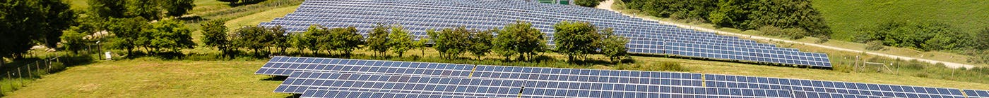 Solar farm in South Wales