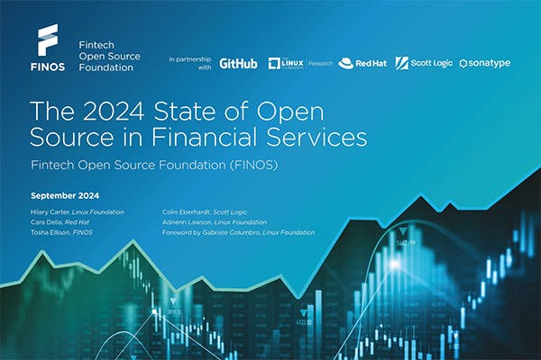 Cover of 2024 State of Open Source in Financial Services report