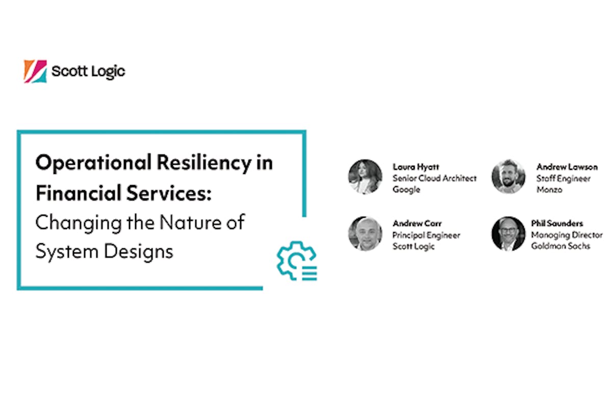 Graphic with webinar title and speakers
