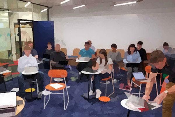 Image of a group of people at a Bug Bash