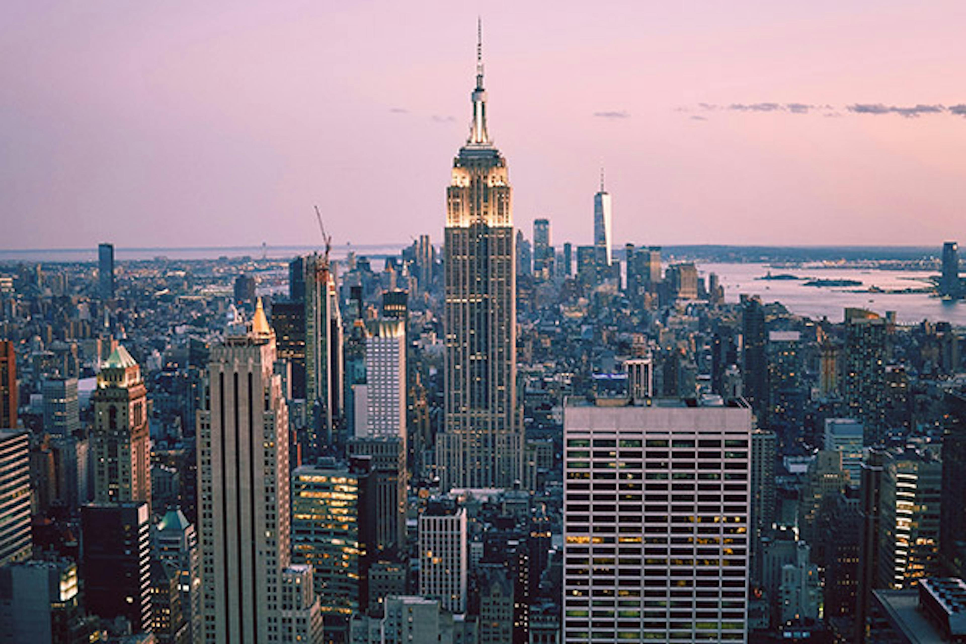 New York City skyline panorama at twilight. Image: Mark Boss