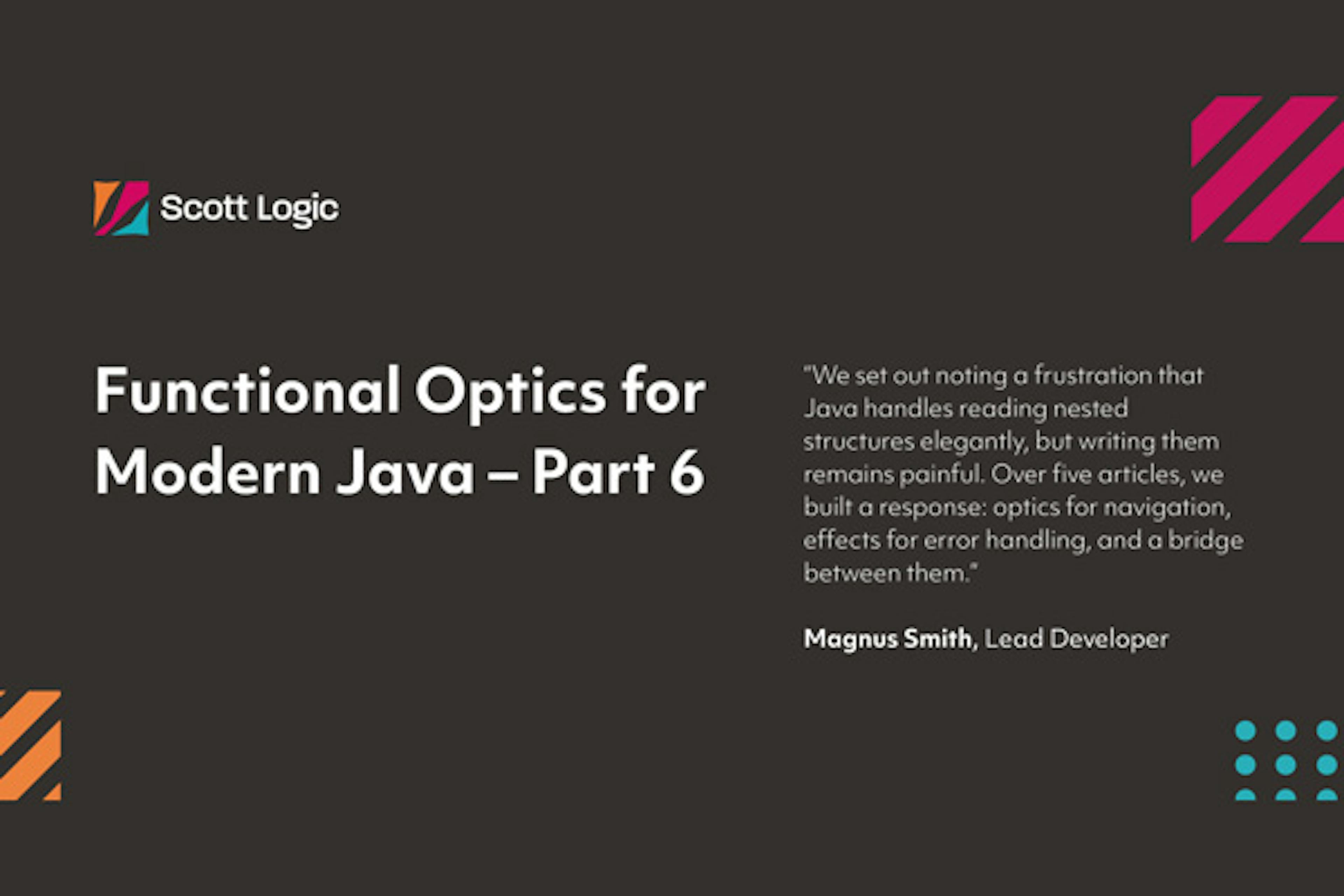 Functional Optics for Modern Java - Part 6