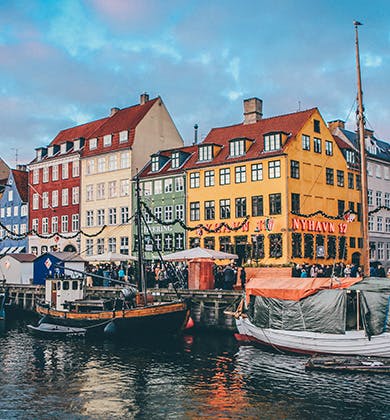 Copenhagen skyline