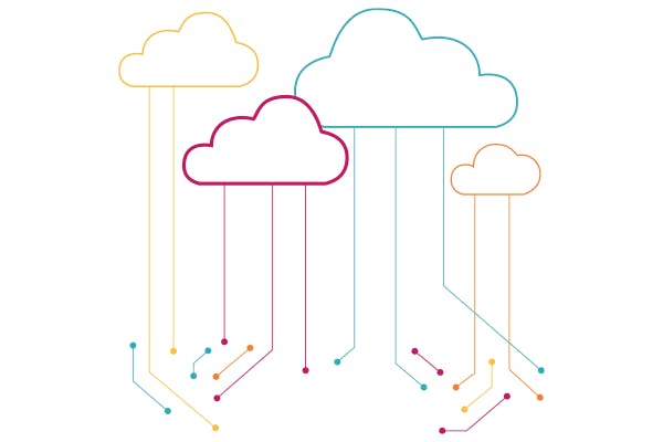 Cloud concept illustration