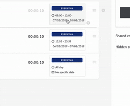 smart scheduling