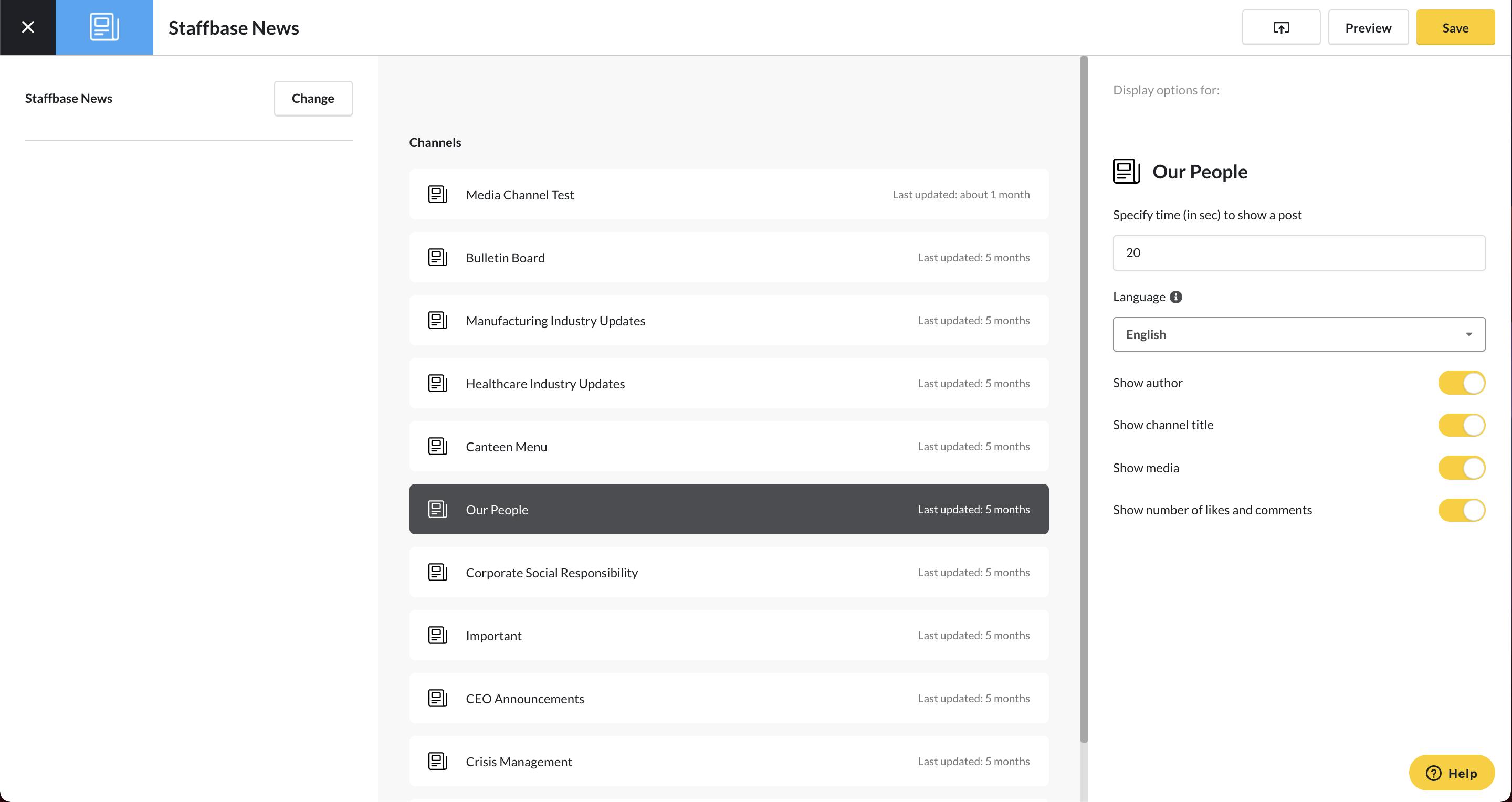 ScreenCloud StaffBase App Guide - Select your settings 9 4.27.2021.png
