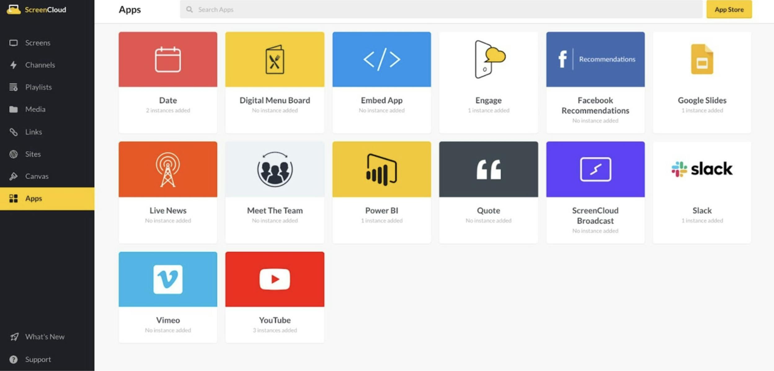 Live App Guide for ScreenCloud - ScreenCloud