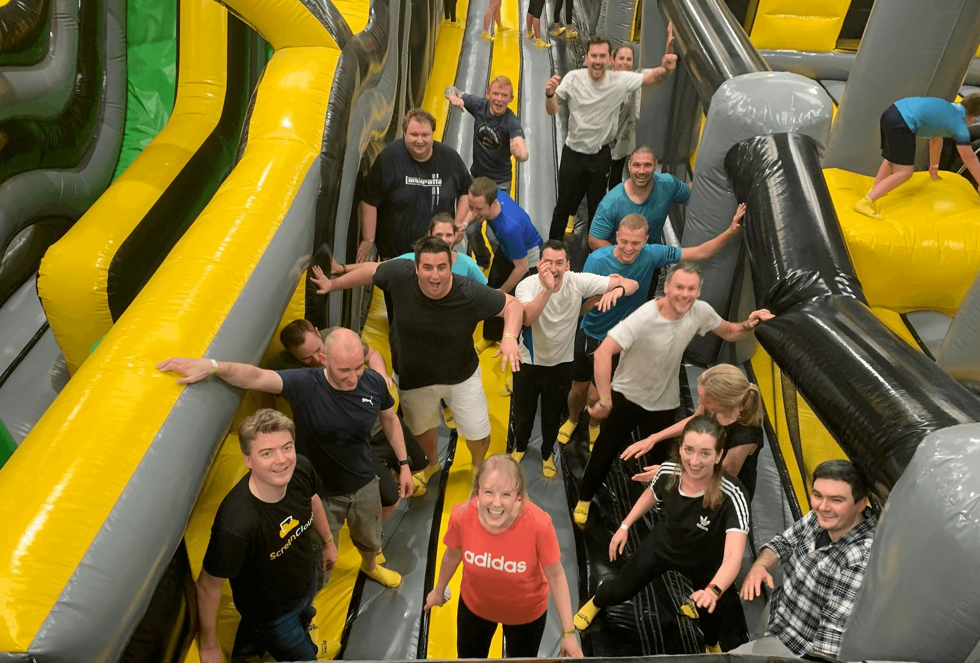 inflatapark team day out
