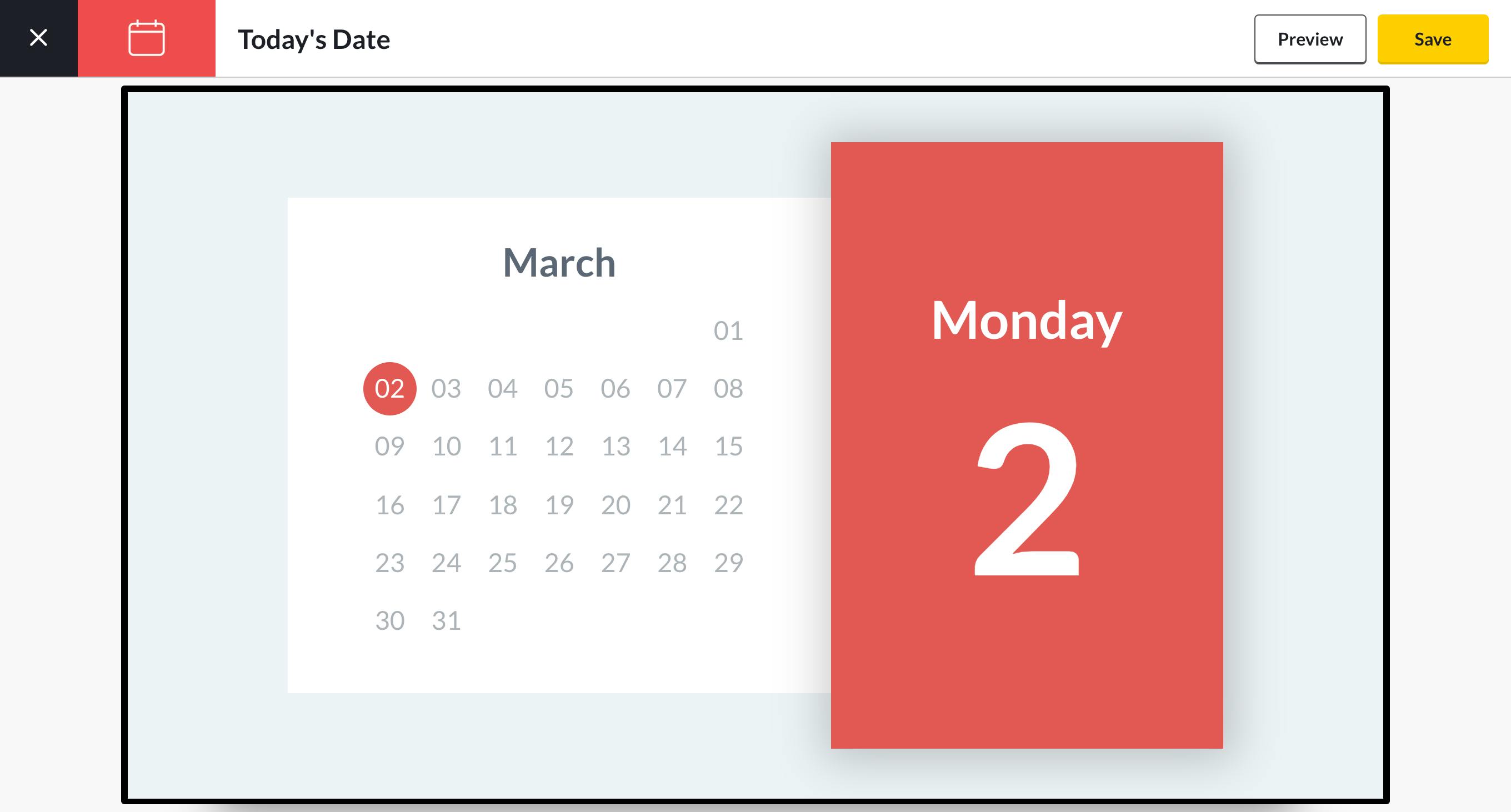 date app preview
