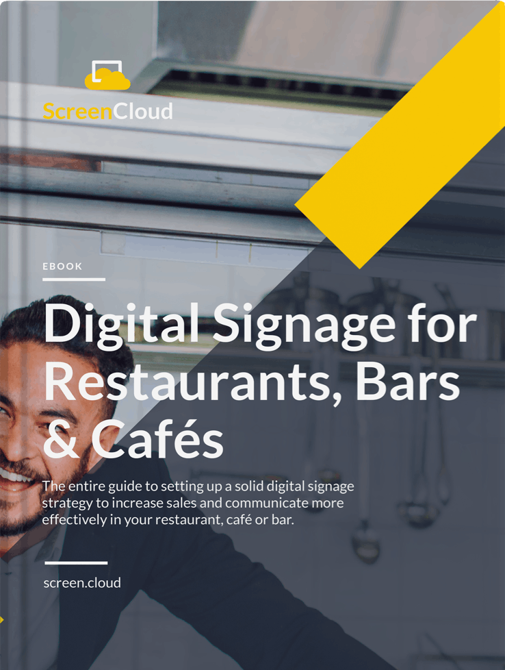 Digital Signage for Hospitality Guide