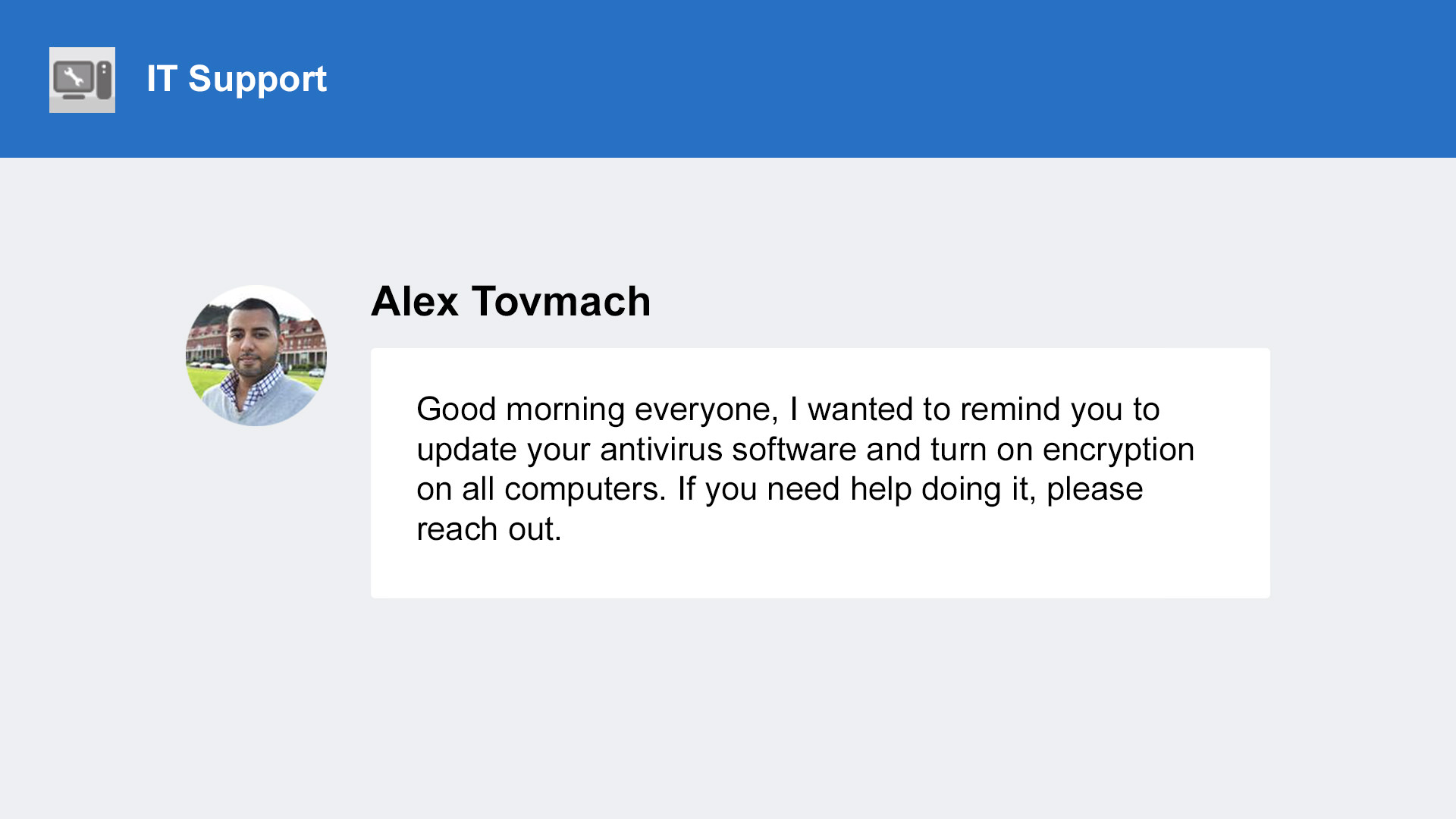 yammer app private message