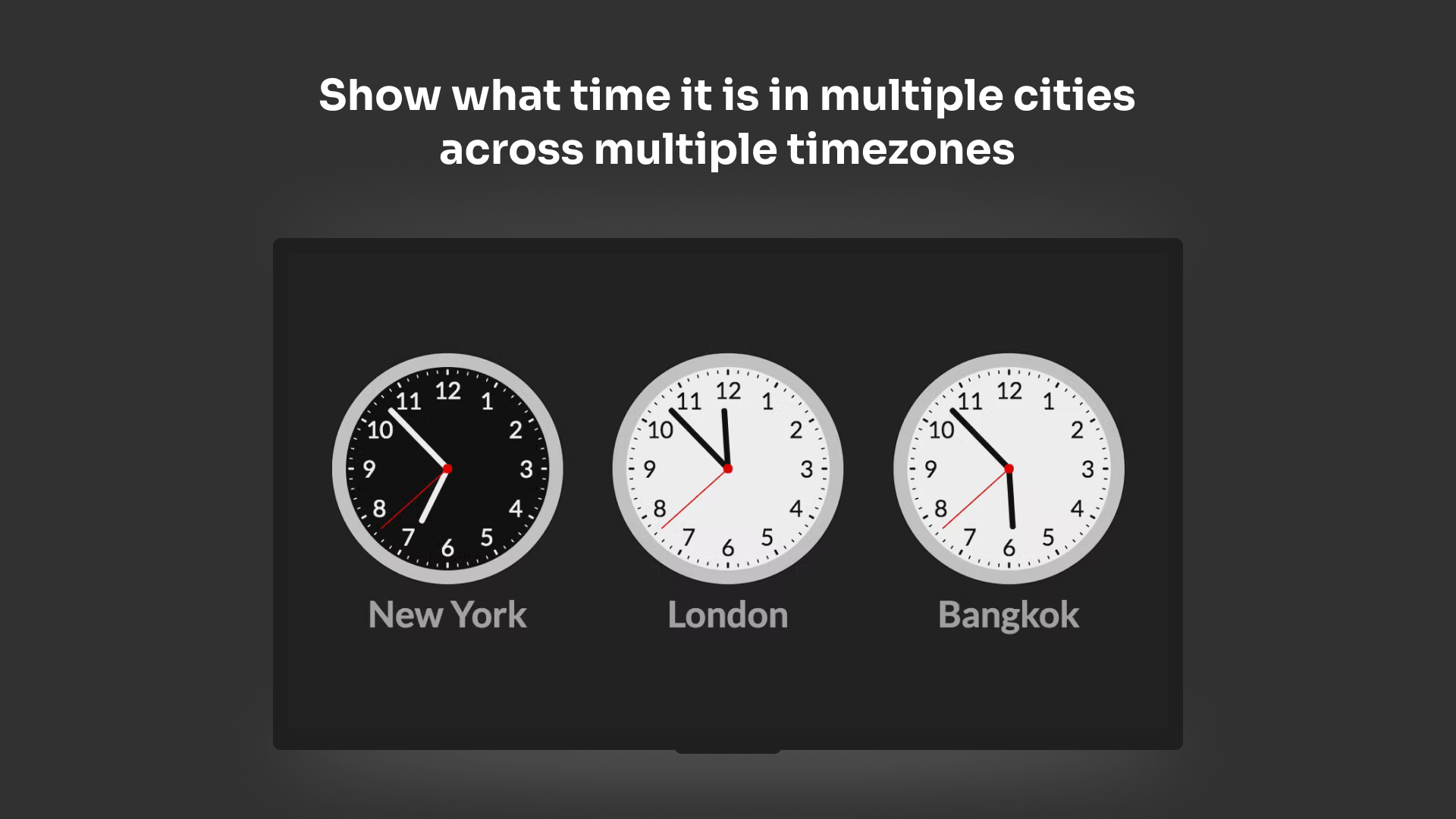 World Clock Standard