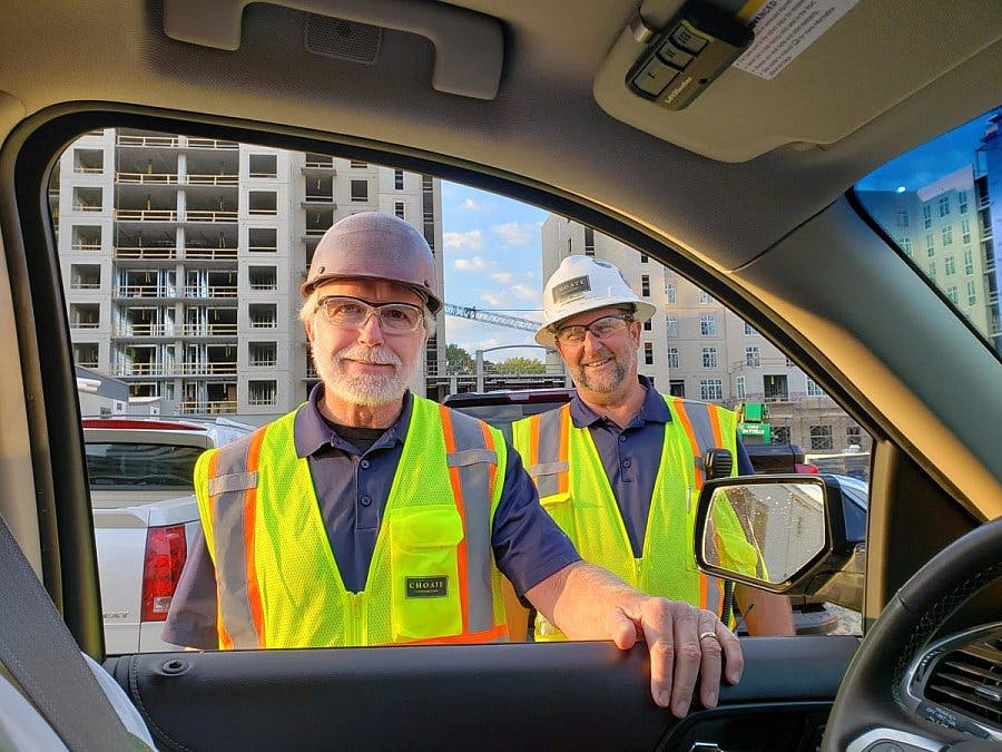 Choate Construction workers