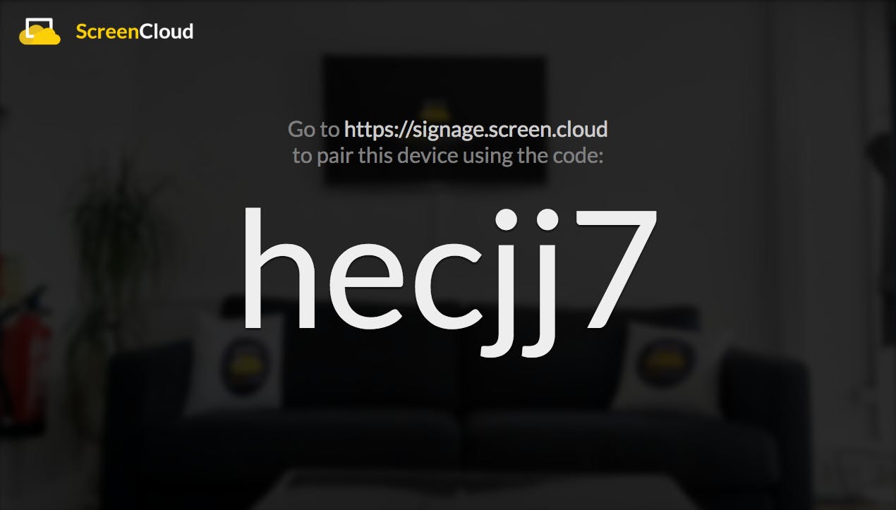 Pair screens code