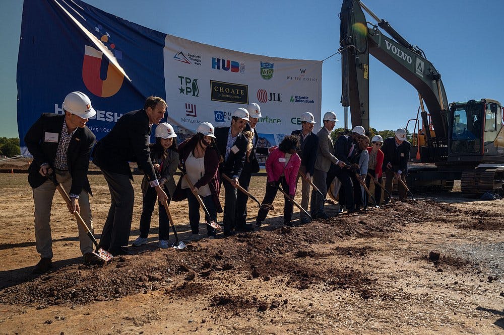 Choate Construction workers Research Triangle Park