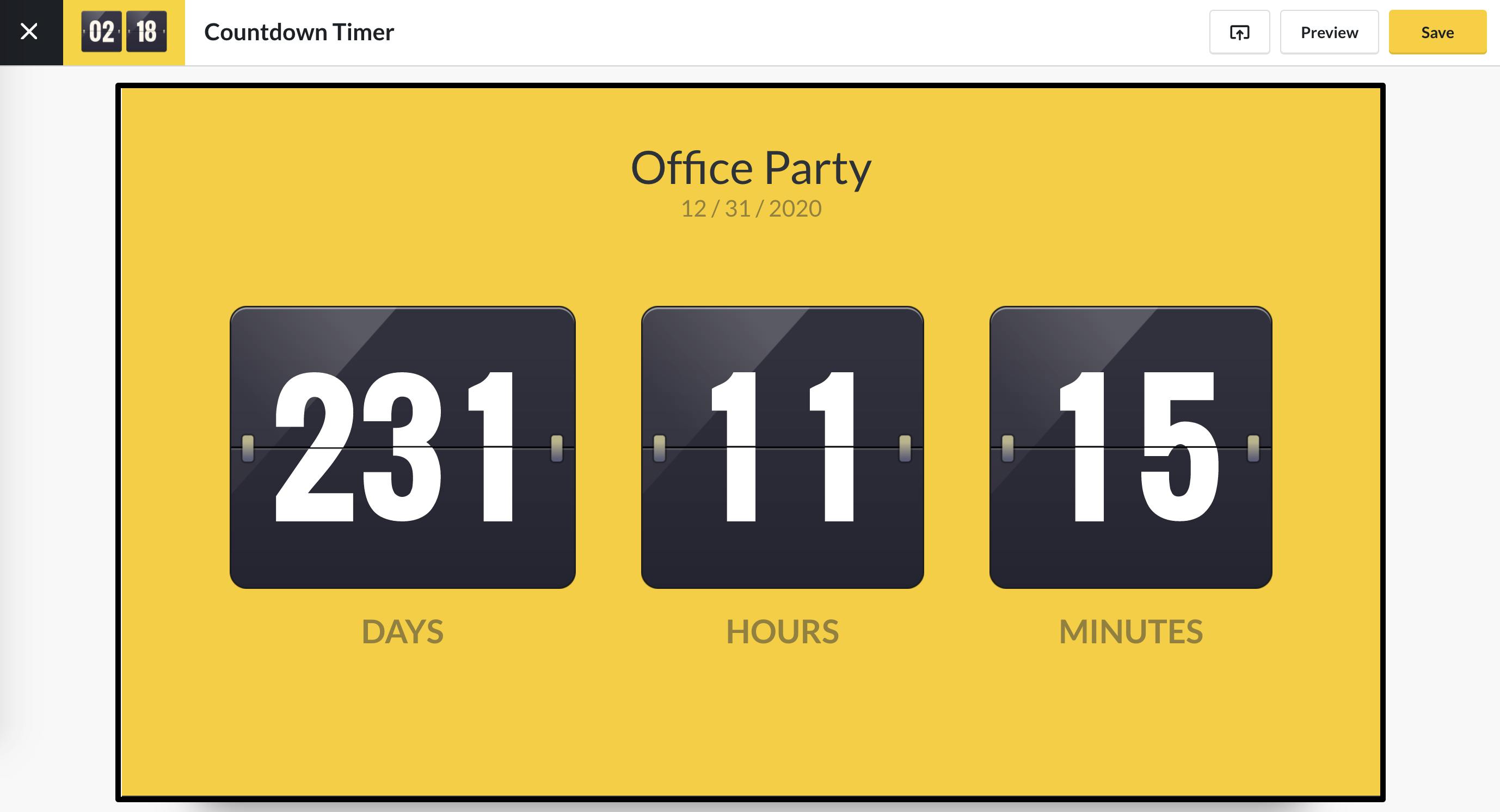 ScreenCloud Countdown Timer App Guide ScreenCloud