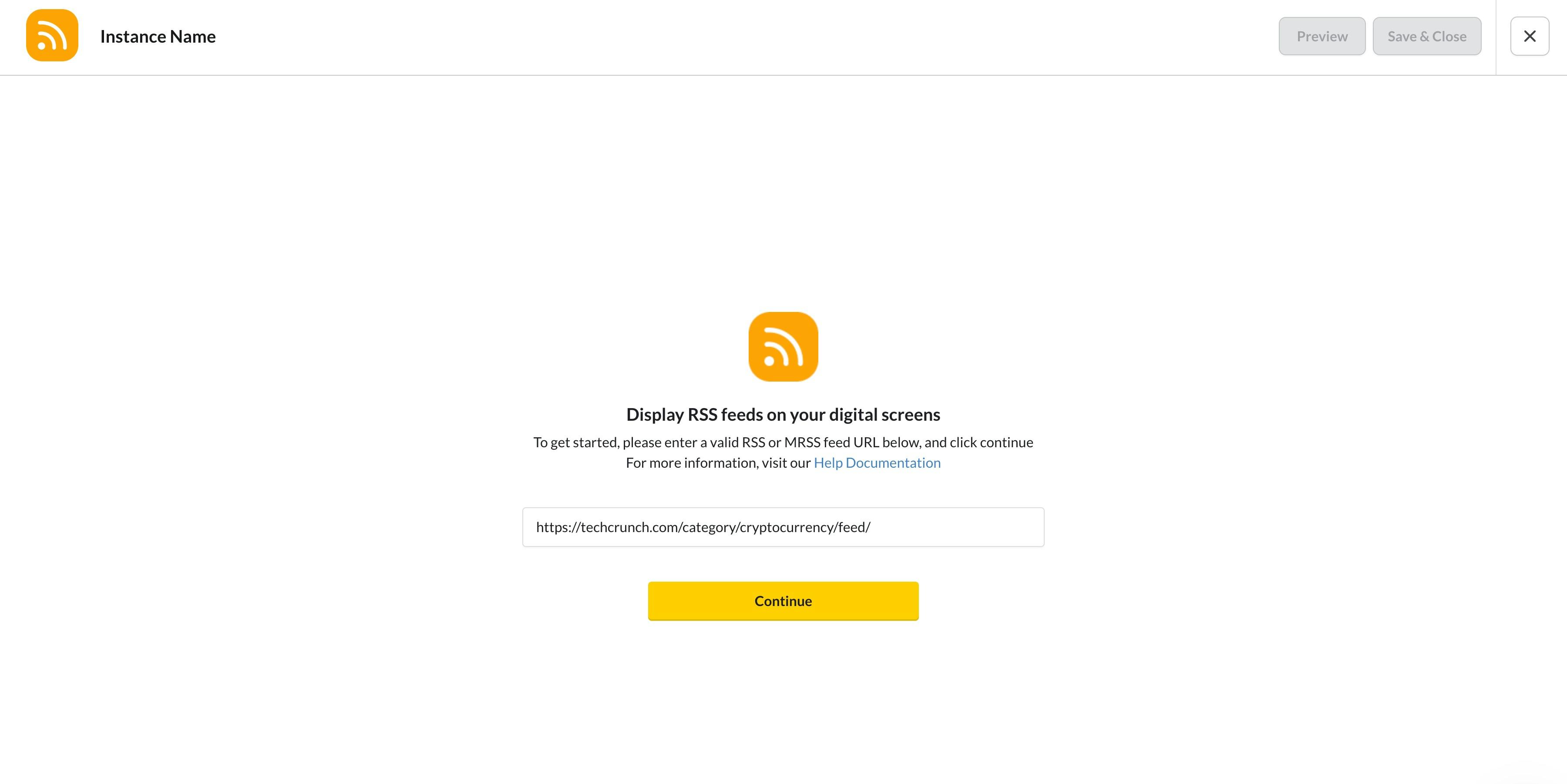 RSS Feed integration for Digital Signage | ScreenCloud