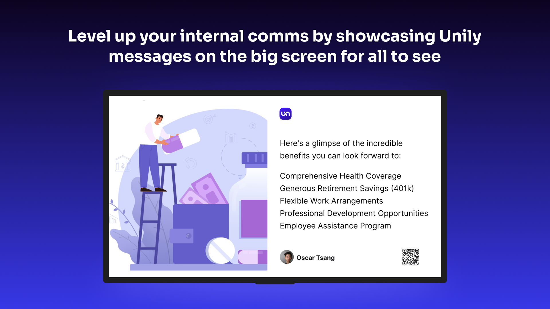 Unily - Digital Signage App - ScreenCloud
