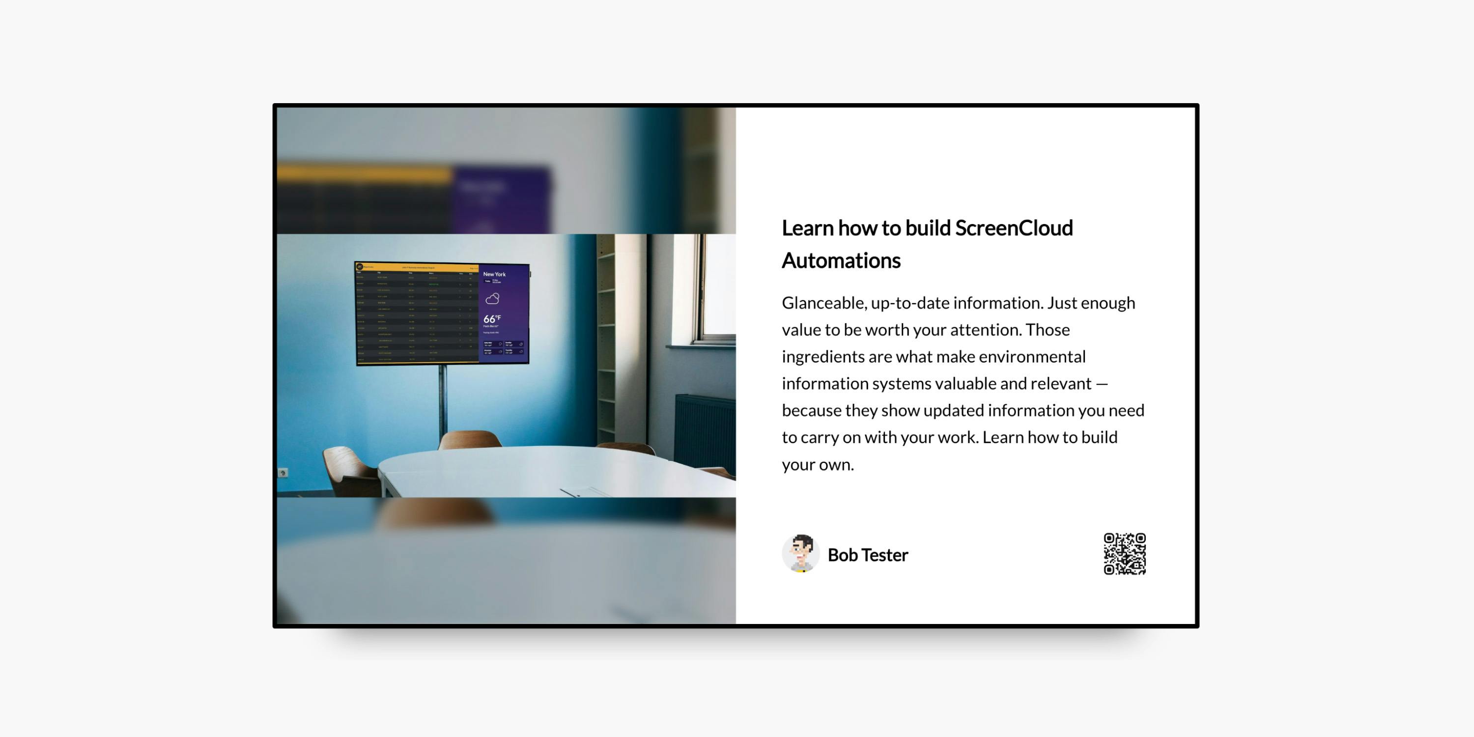 Build Automated Slides From Any Software For Your Company TV - ScreenCloud