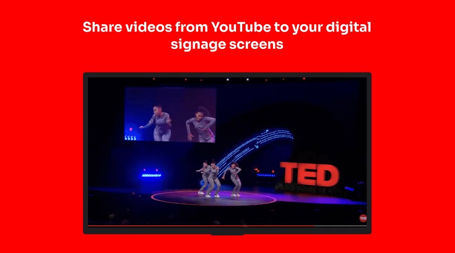 play video from YouTube on your digital signage