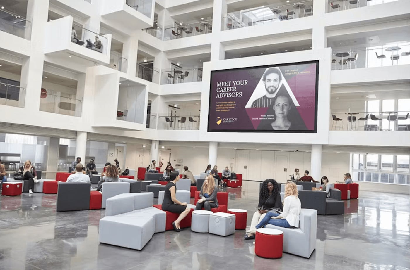 Ideas for College Campus Digital Signage Displays - ScreenCloud