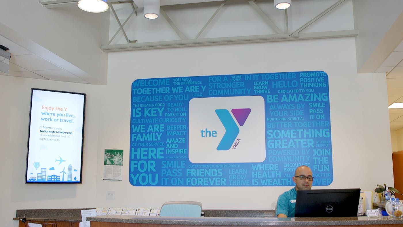 reception at YMCA Silicon Valley