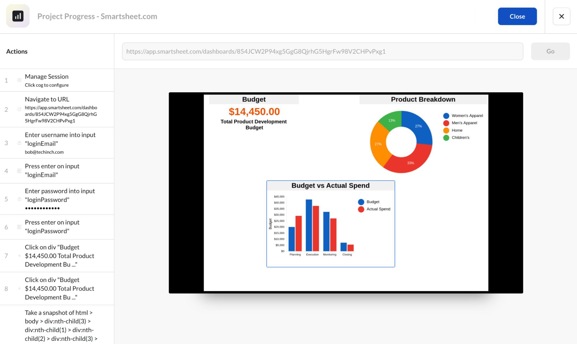 Scrape any dashboard, graph, media, and other content for your digital signage with ScreenCloud Dashboards