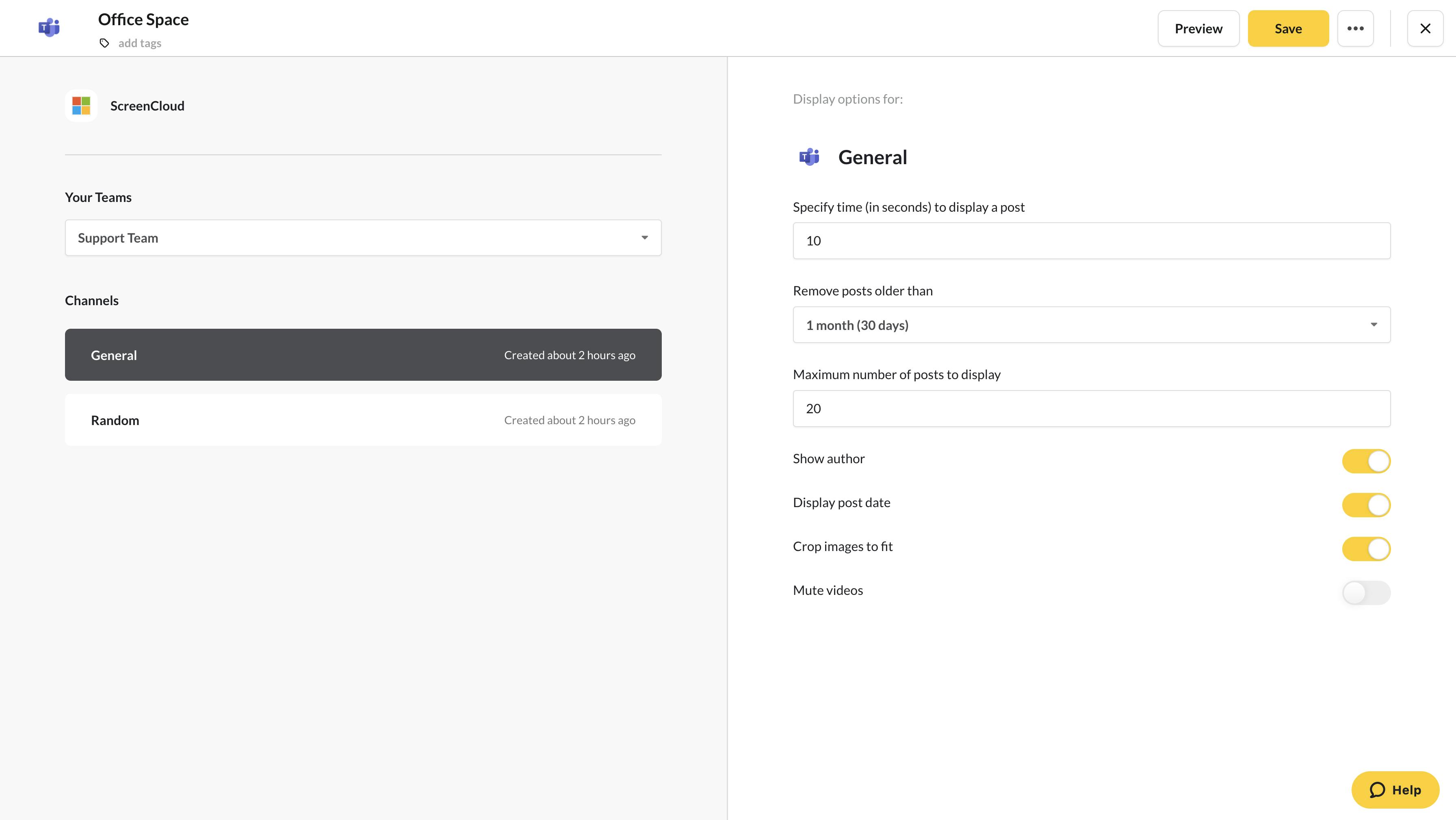 Microsoft Teams app