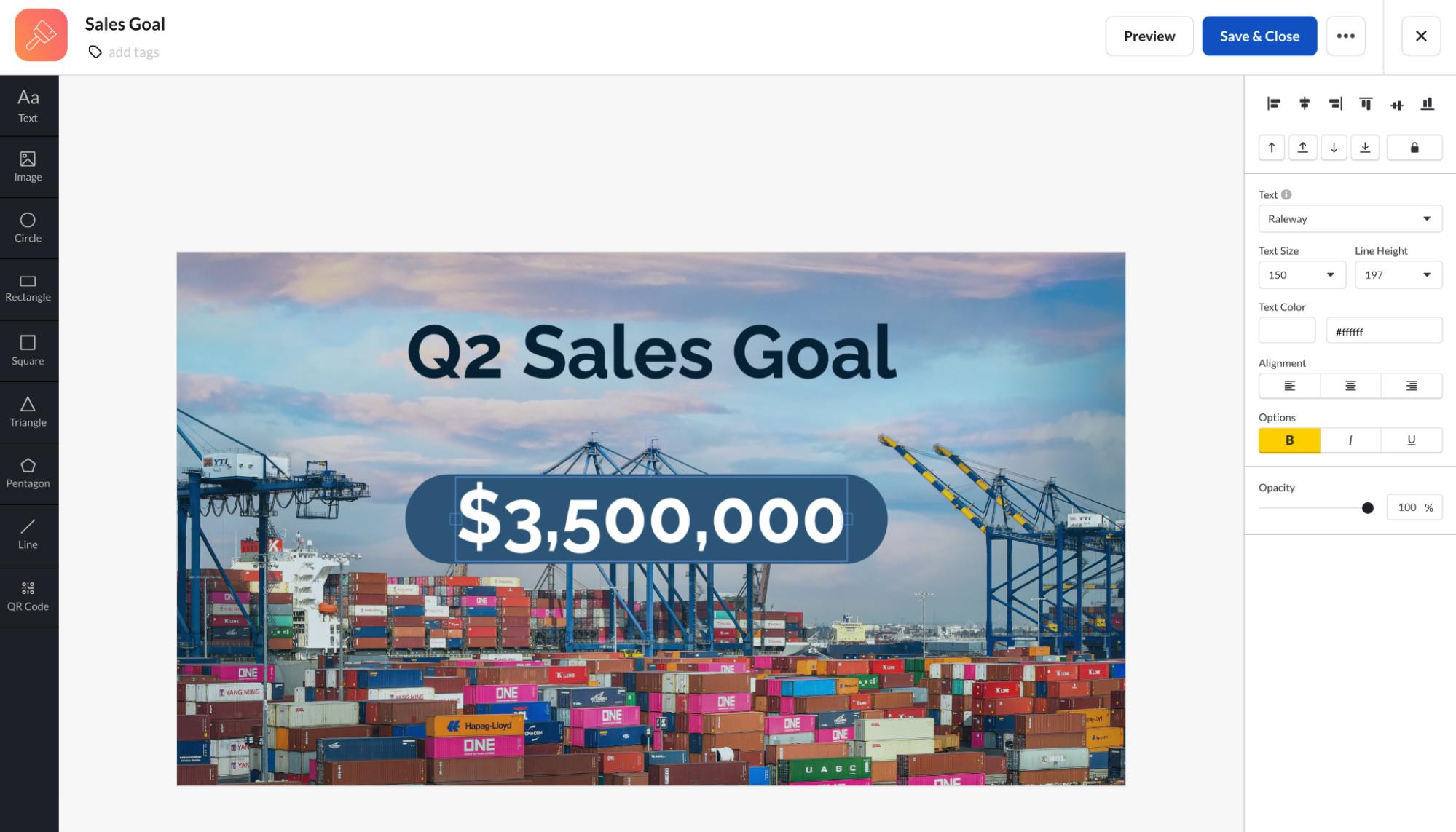 Use ScreenCloud Canvas to build customized, PowerPoint-style slides