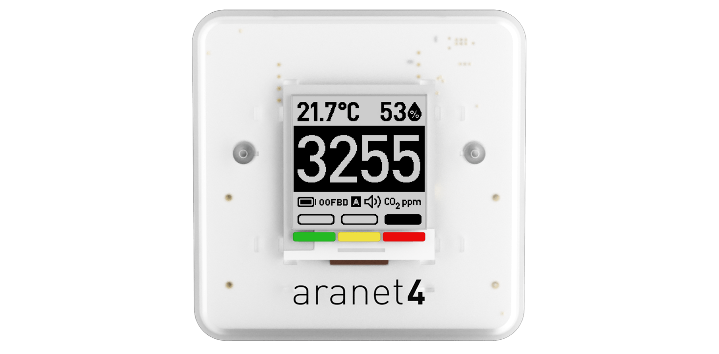 Aranet4 air quality monitor