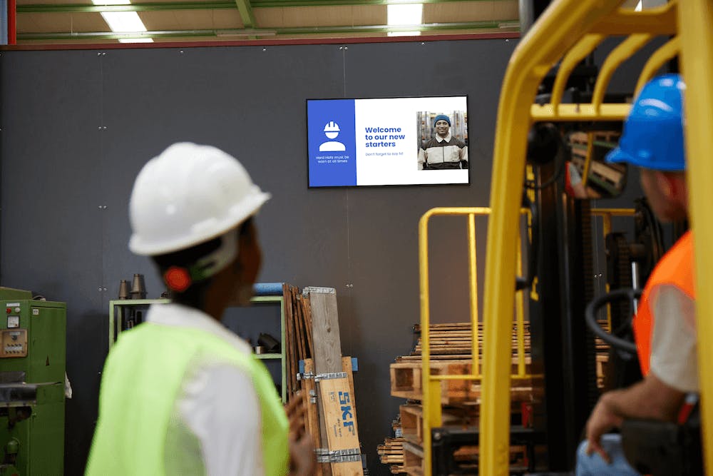 digital displays are a powerful tool for recognizing workplace productivity and more