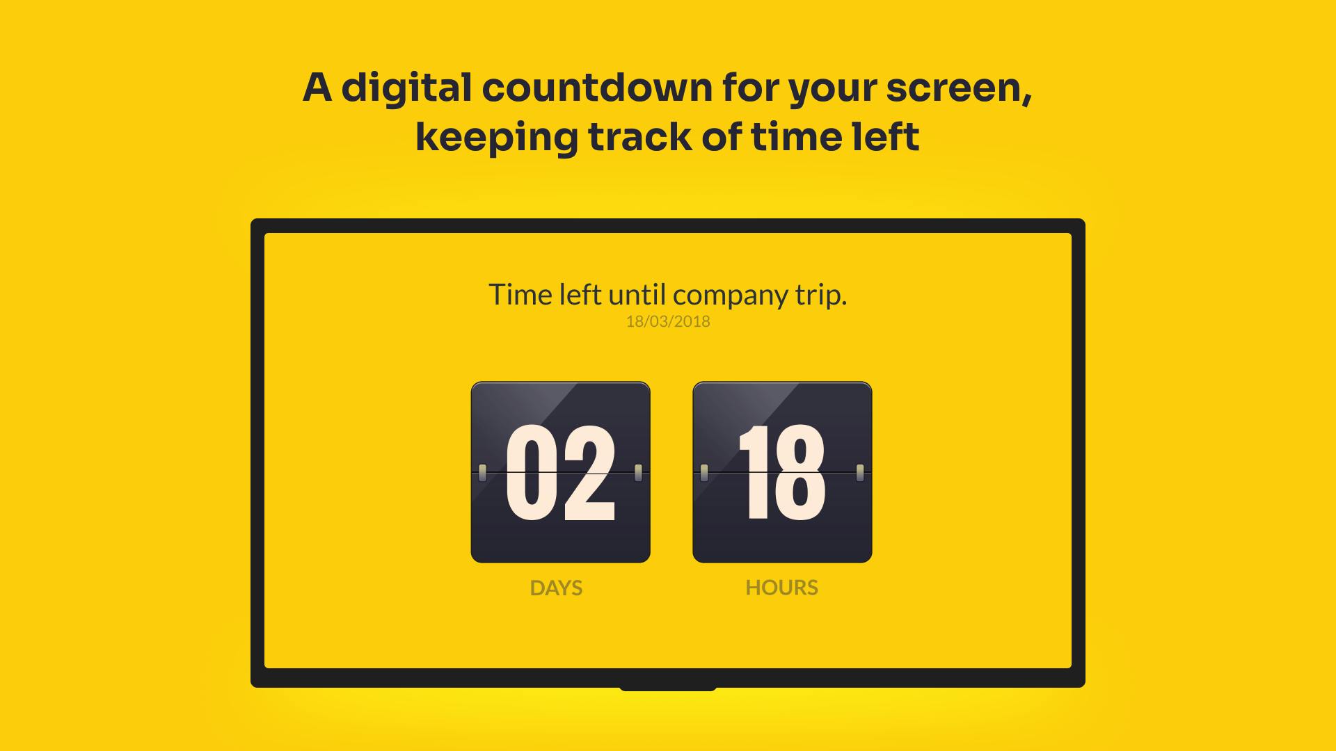Go-Live Count Down Reminder