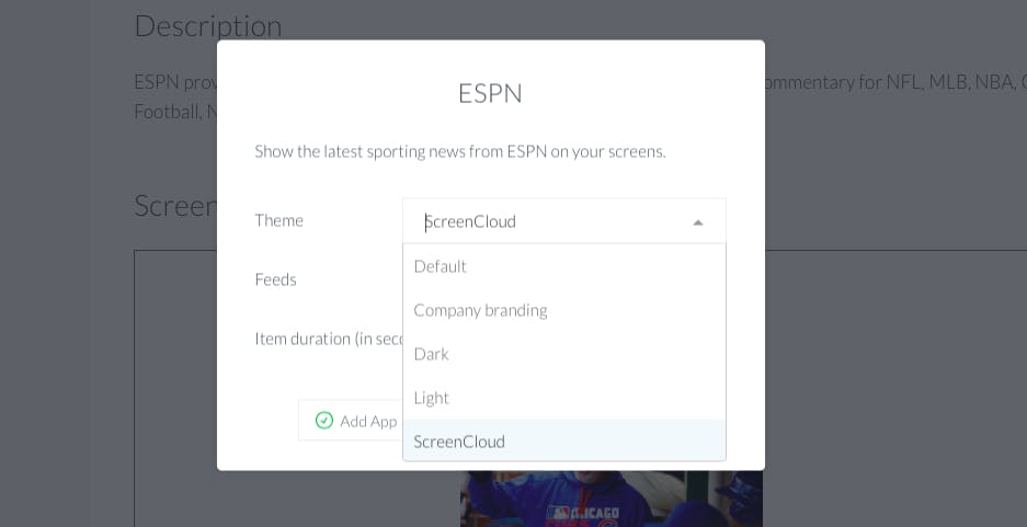 How to use deals espn app