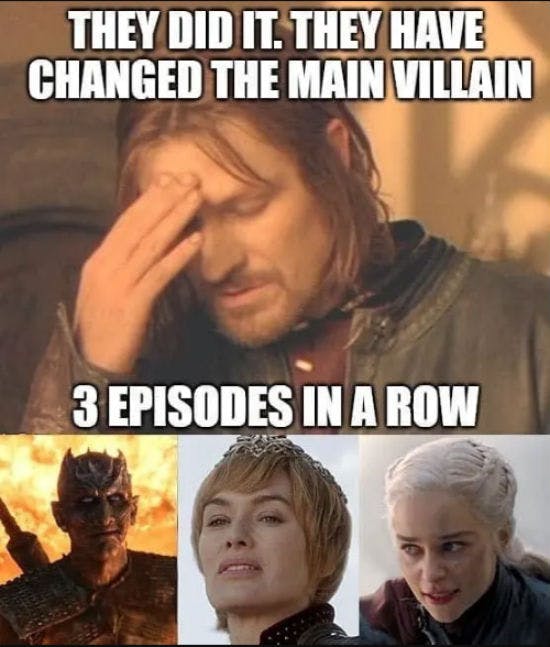 Game of Thrones meme