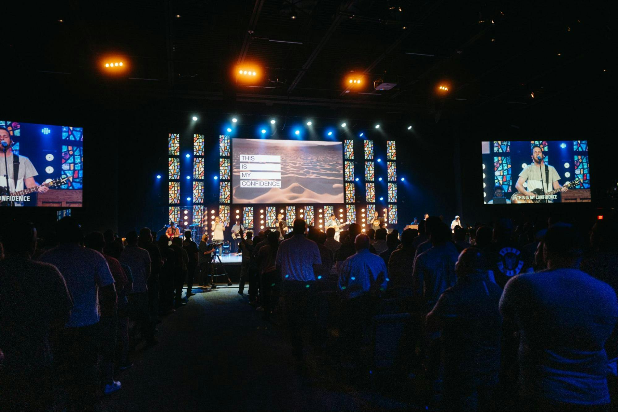 Church LED video wall