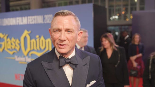 Man in tuxedo on the red carpet
