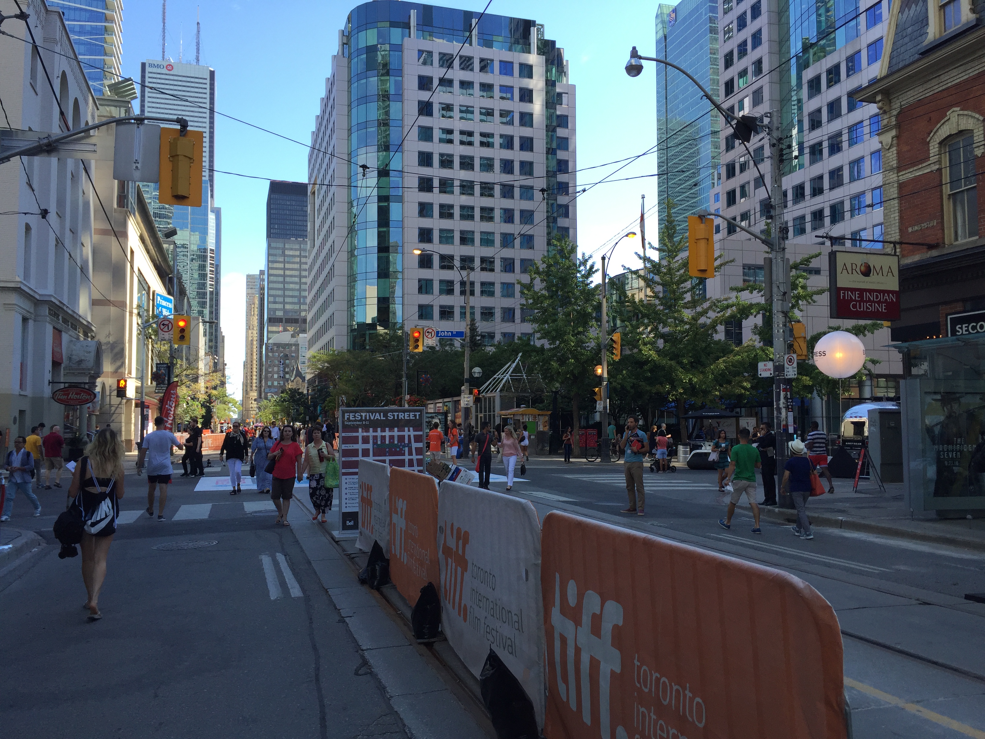 Side view of the Hyatt Regency Hotel, Toronto