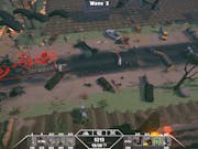 Gameplay of mild destruction around homes and gardens