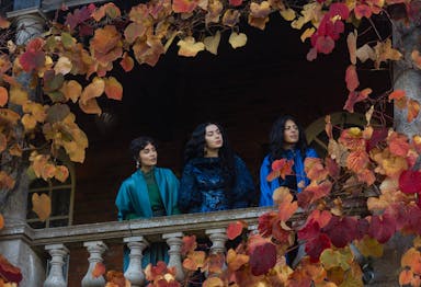 people on a balcony