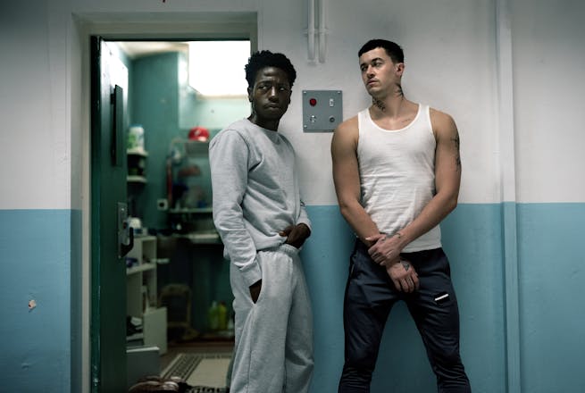 two men standing