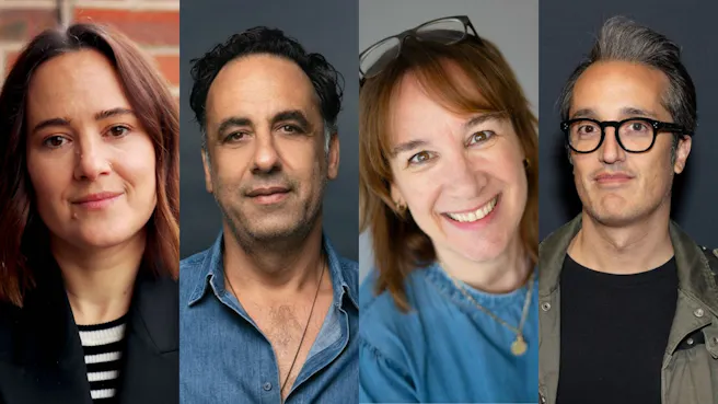headshots of 2 men and 2 women