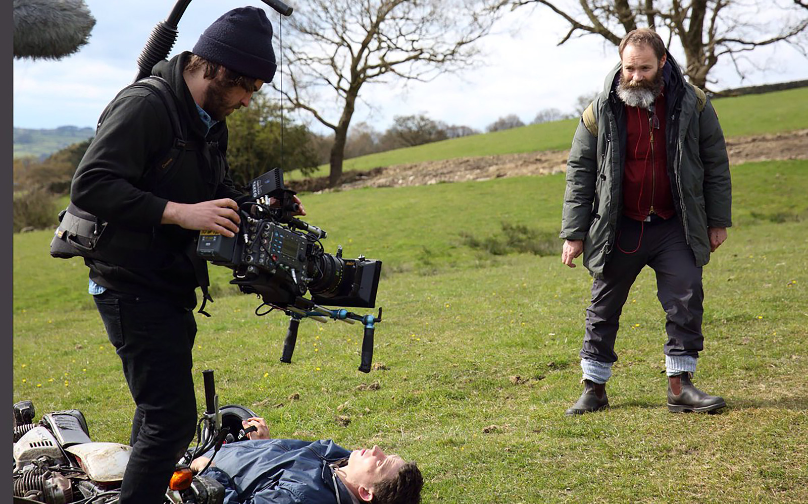 Camera crew on set of God's Own Country